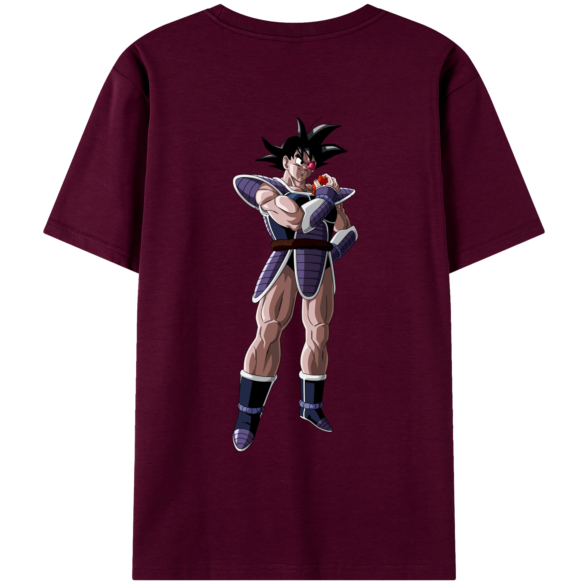 （画像用） ドラゴンボール 孫悟空（そん ごくう）Son Goku カカロット DRAGON BALL Kakarotto レディース半袖Tシャツ(バックプリント)